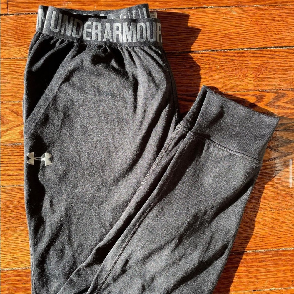 Under amour black joggers